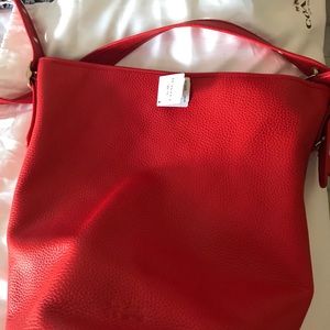 14 inches length, 14 inches width from zipper